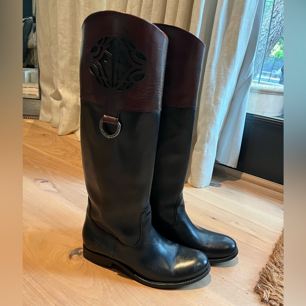 Frye Melissa Multi Leather Boots brand new with tags - Picture 2 of 8